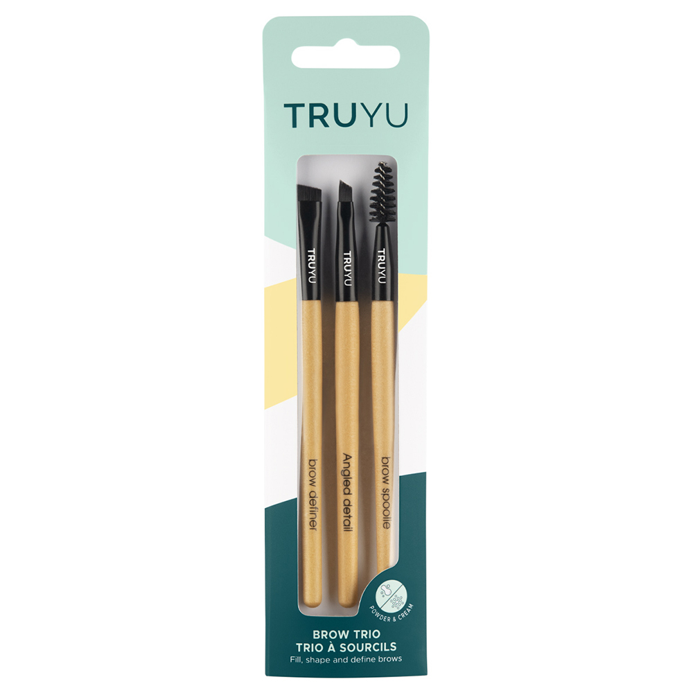트루유 TRUYU 눈썹 브러쉬 (3종) 브로우 브러쉬 스크류브러쉬
